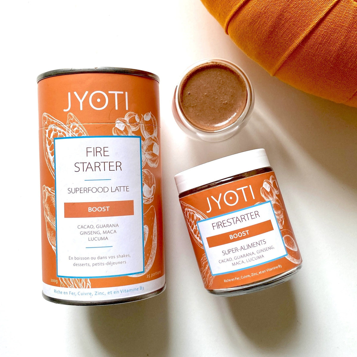 JYOTI Firestarter Mix Superaliments Booster cacao guarana ginseng