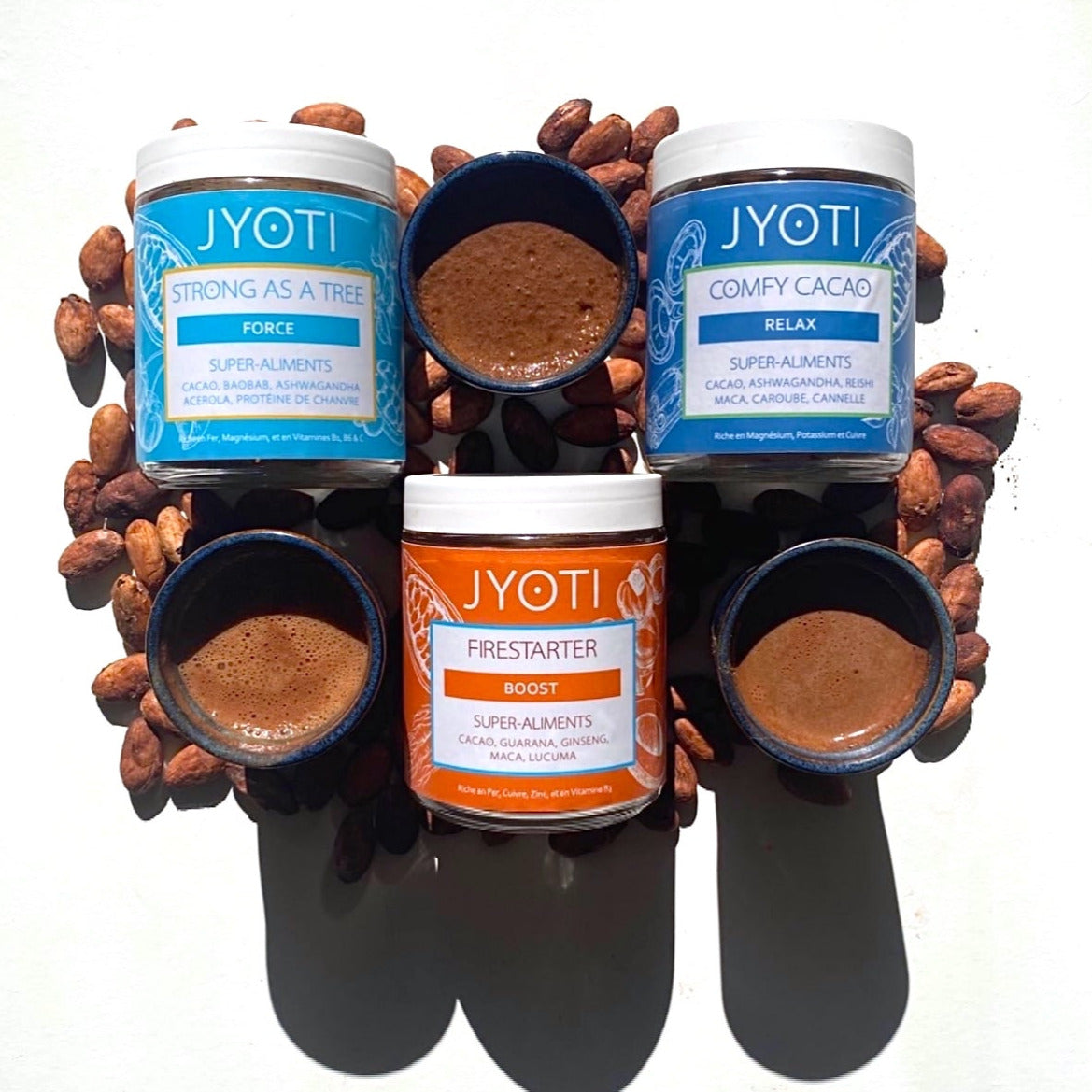JYOTI Mix Superaliments cacao boost force relax guarana baobab reishi ashwagandha maca 1